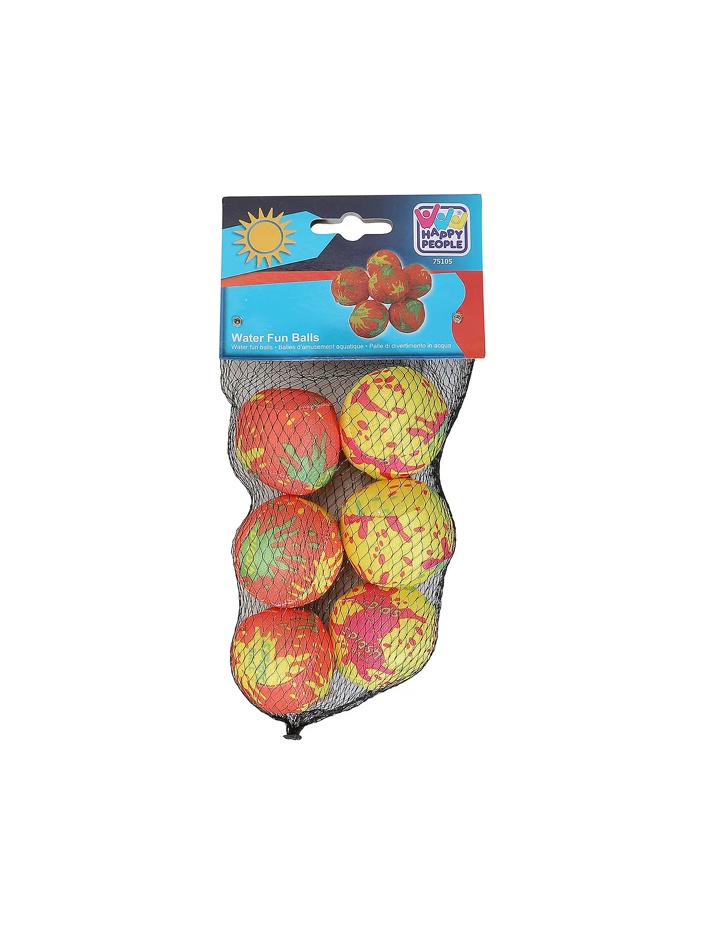 HAPPY PEOPLE | Water Fun Balls 6 Bälle | 